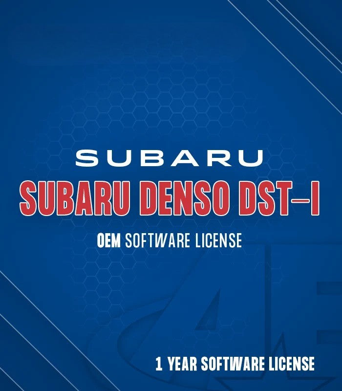 Subaru Denso DST-i Software License