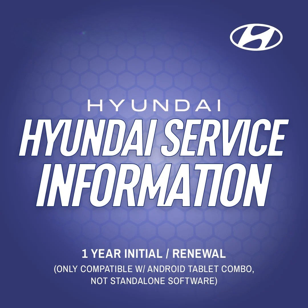 Hyundai Service Info Yearly Subscription