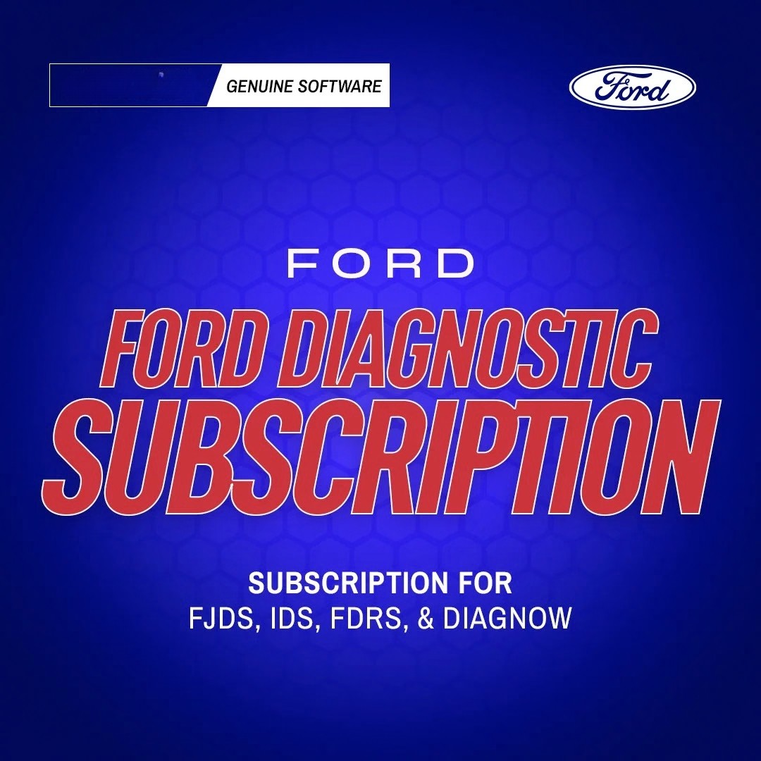 Ford Diagnostic Subscription - Includes: IDS + FDRS + FJDS + DiagNow
