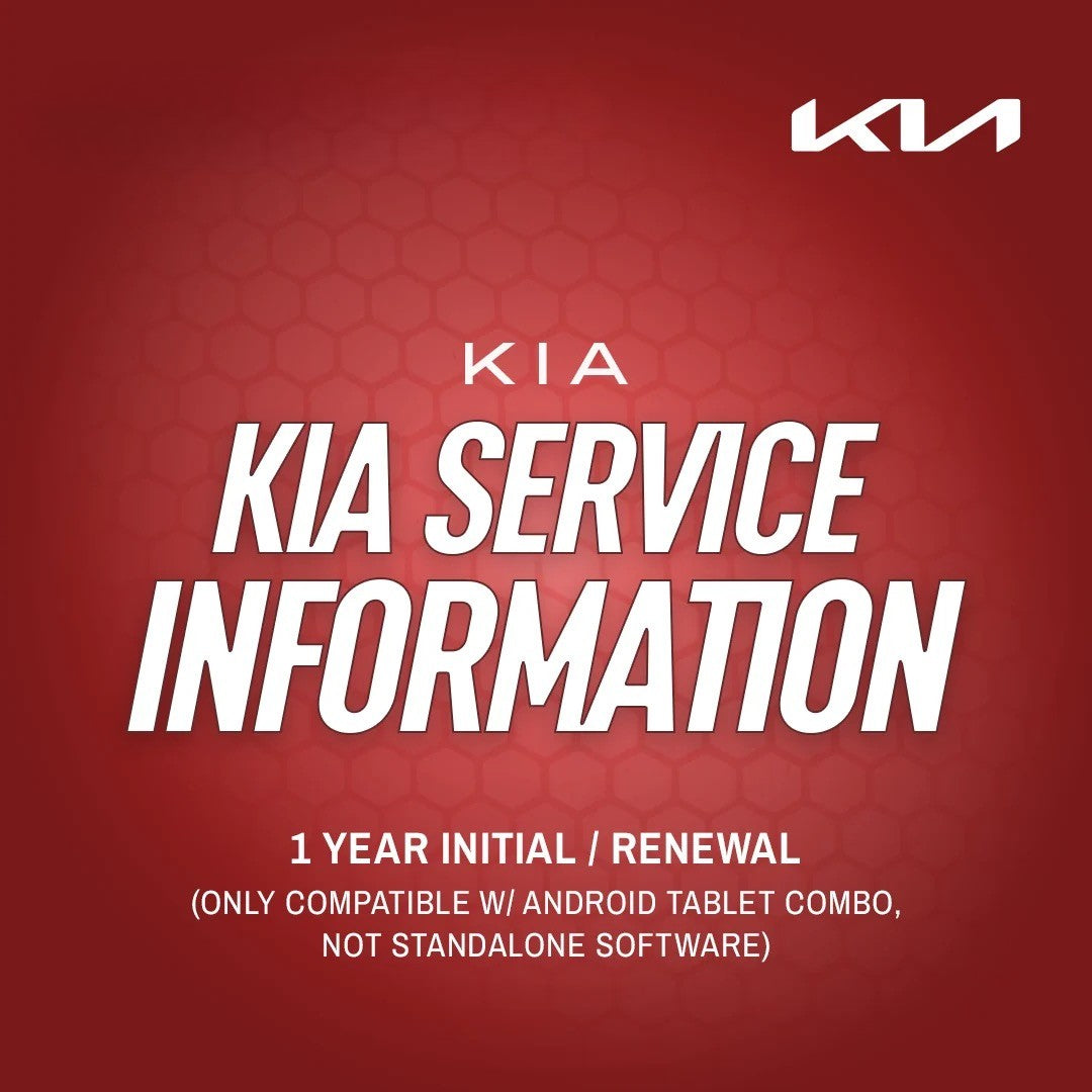 Kia Service Info Yearly Subscription