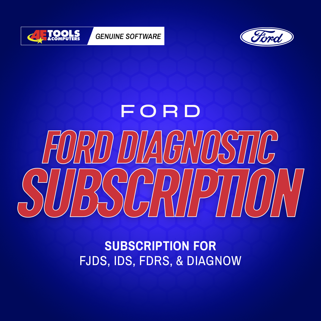 Ford Diagnostic Subscription - Includes: IDS + FDRS + FJDS + DiagNow