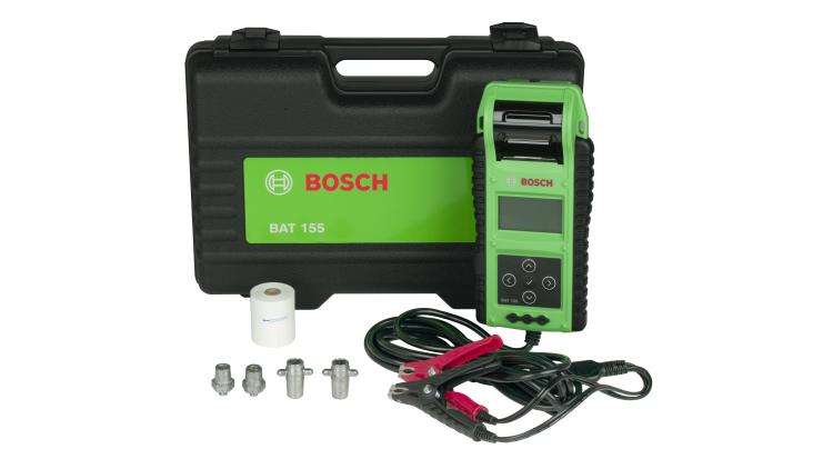 Built-in printer generating battery test results