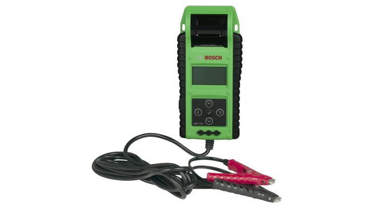Bosch BAT 155 heavy-duty battery tester front view