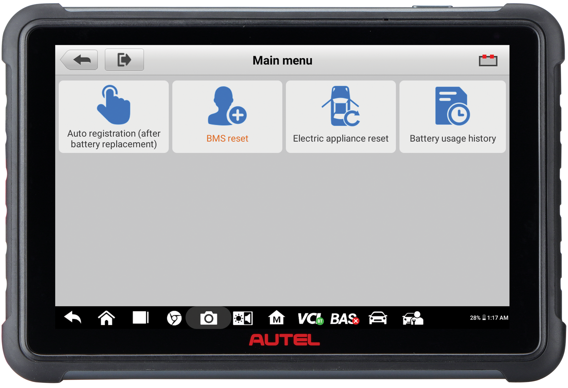 Autel MaxiBAS BT609 7 inch wireless Battery Diag Tablet - AE Tools & Computers