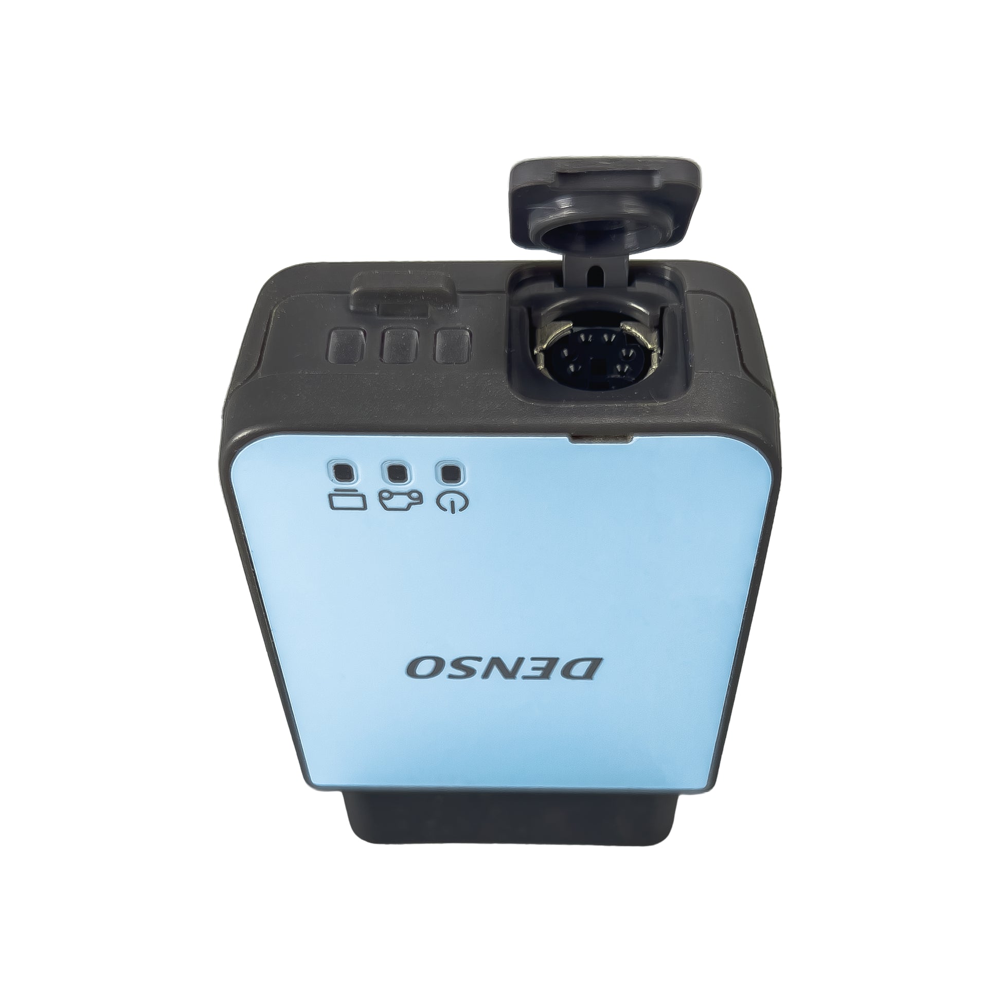 Opening under the Denso DST 010 for the USB connector.