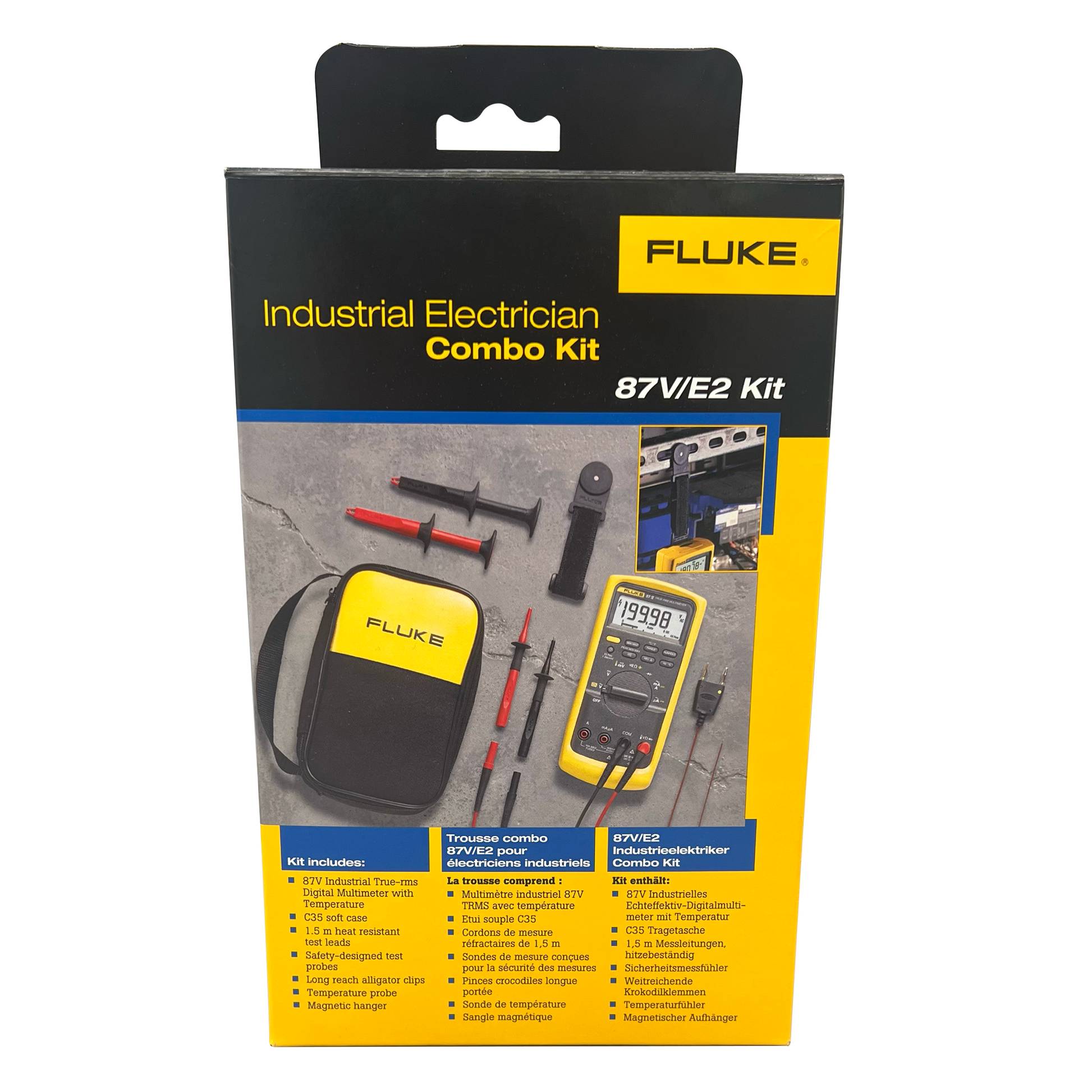 Fluke 87V/E2 Industrial Electrician Combo Kit Overview