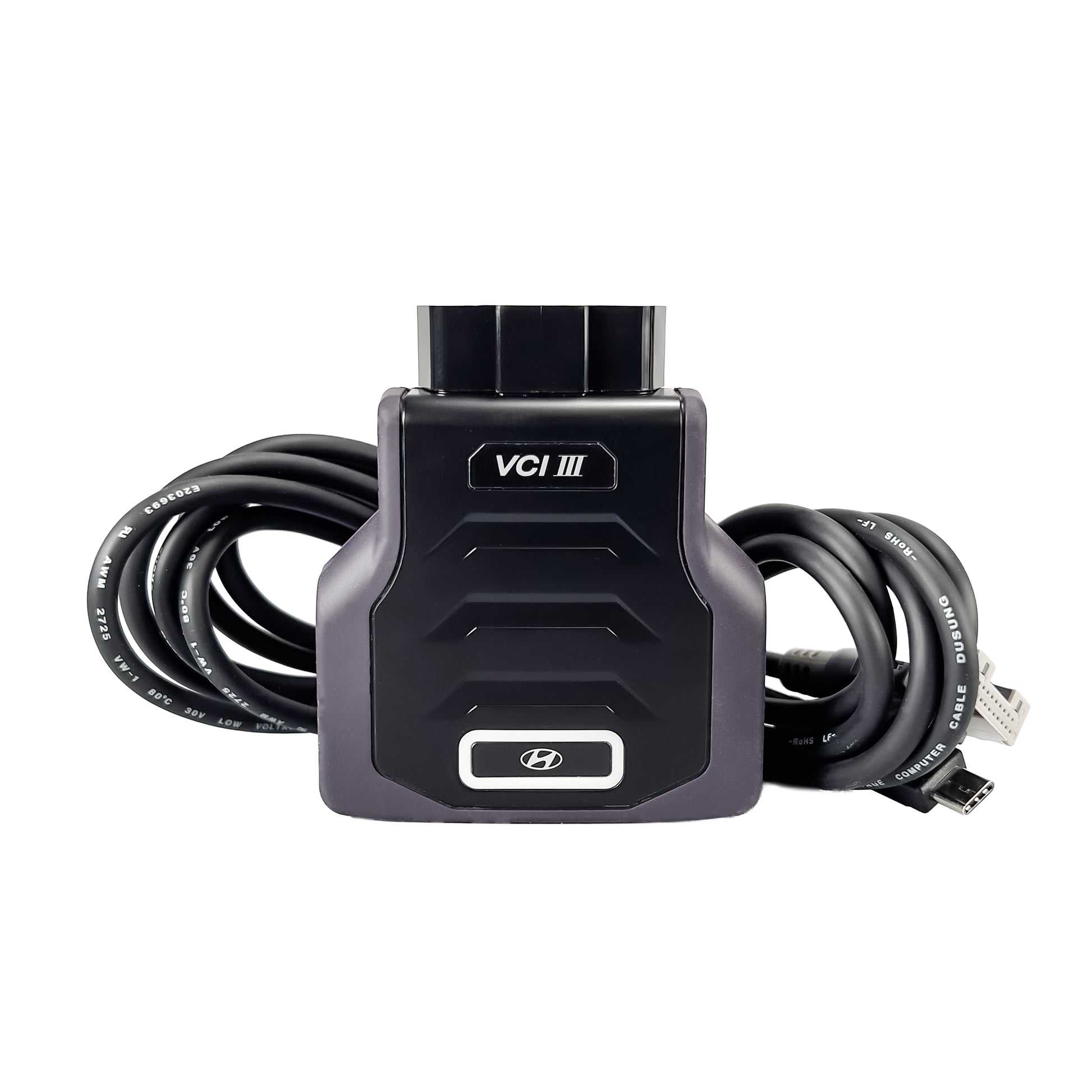 Hyundai VCI III Dongle with power cable.