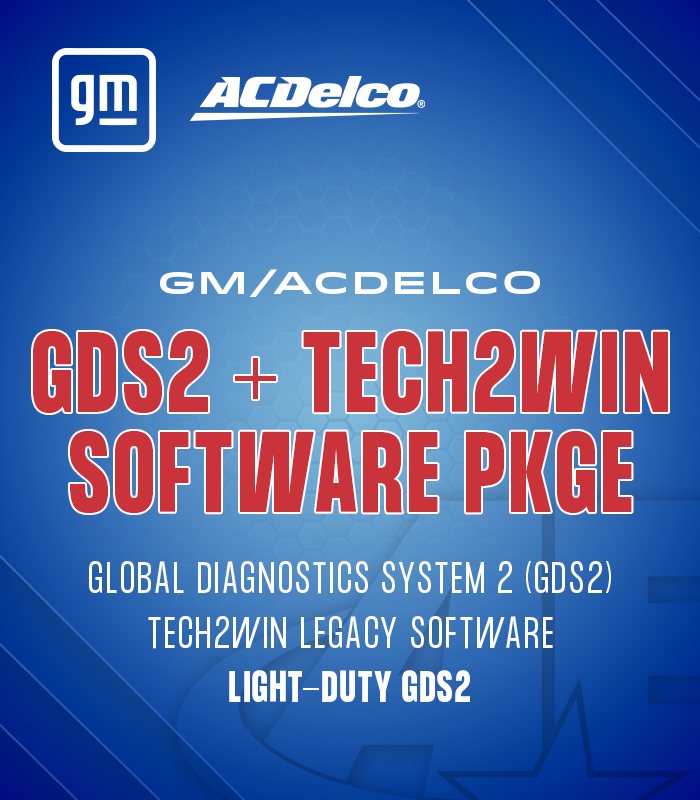 GDS2 plus TECH2WIN Software Package for GM MDI 2