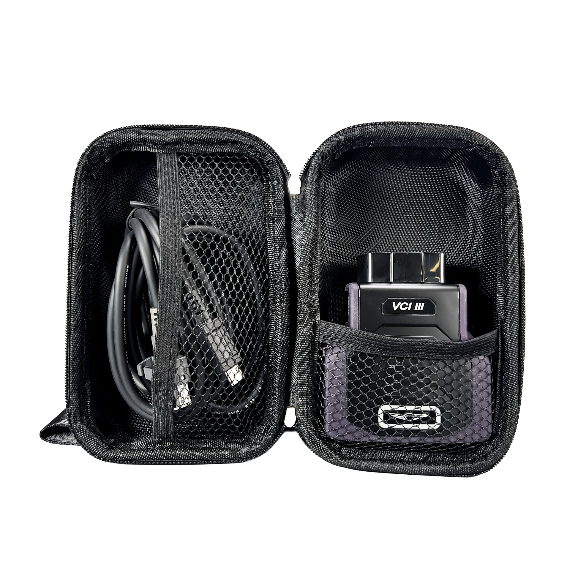 Genesis GDS VCI3 kit with laptop cable inside carrying case.