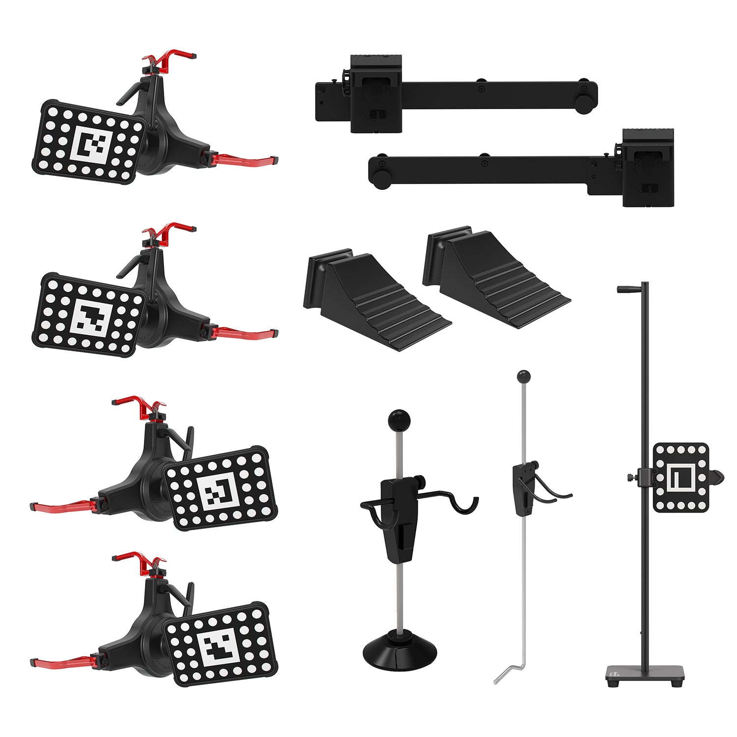 ADAS IA1000 accessories for accurate calibration.