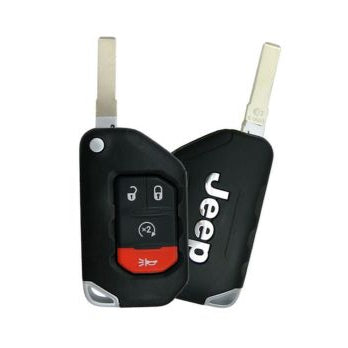Jeep 4 button key flip