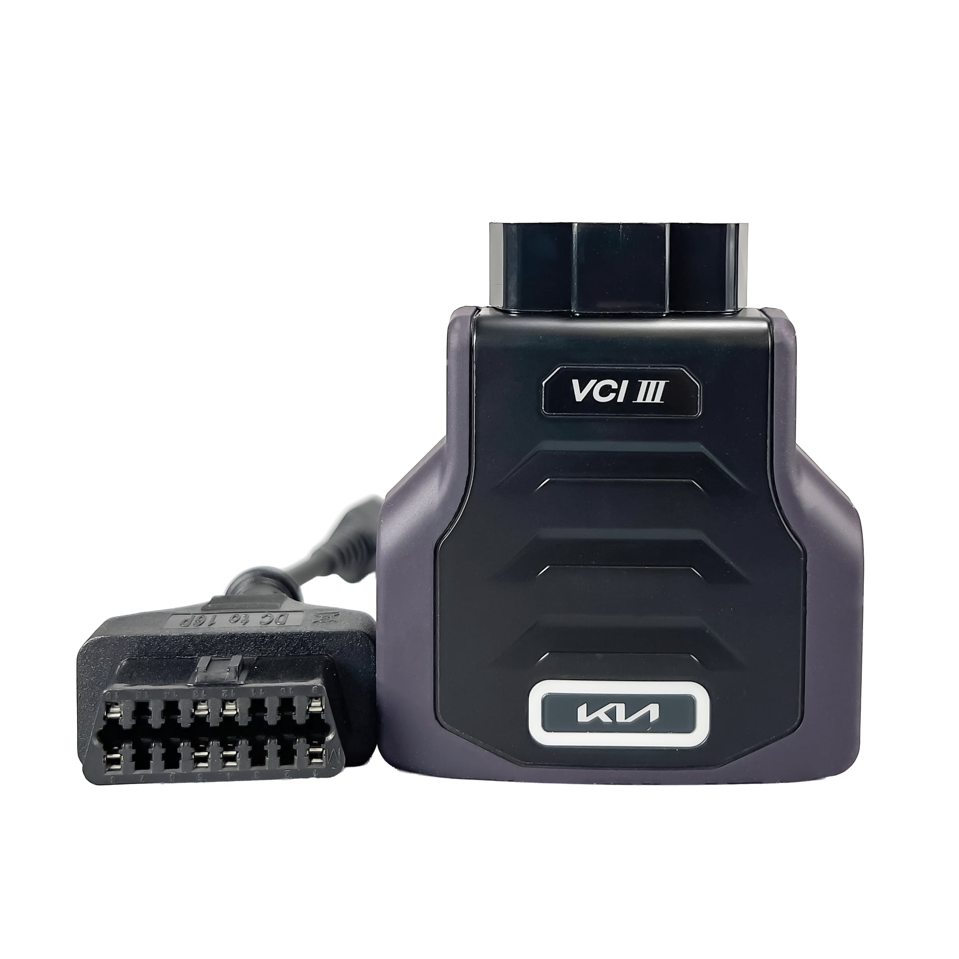Kia diagnostic tool with cable on a white background