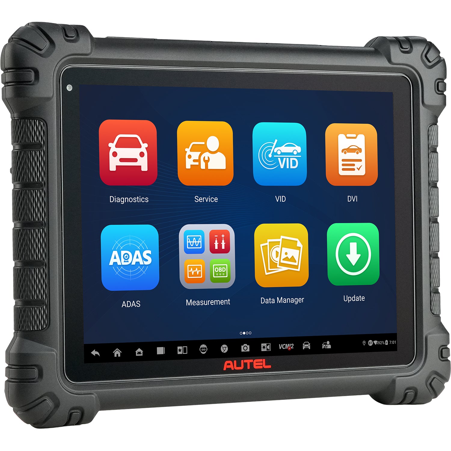 Autel MS919 S2 diagnostics interface on display angled to the right.