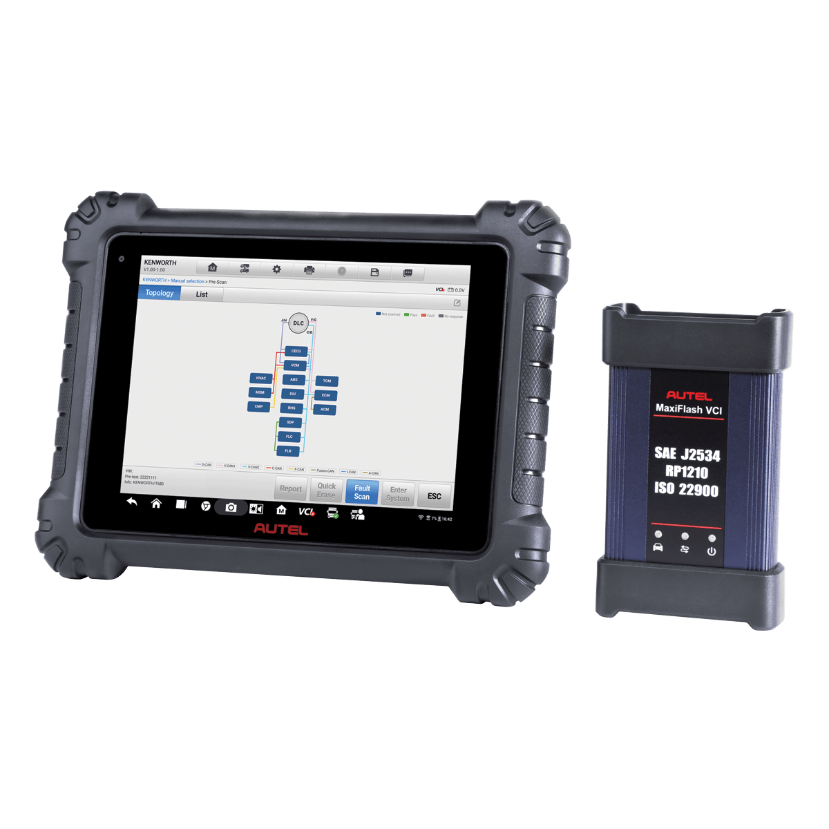 Autel MS909CV Tablet w/ wireless J2534 VCI - AE Tools & Computers