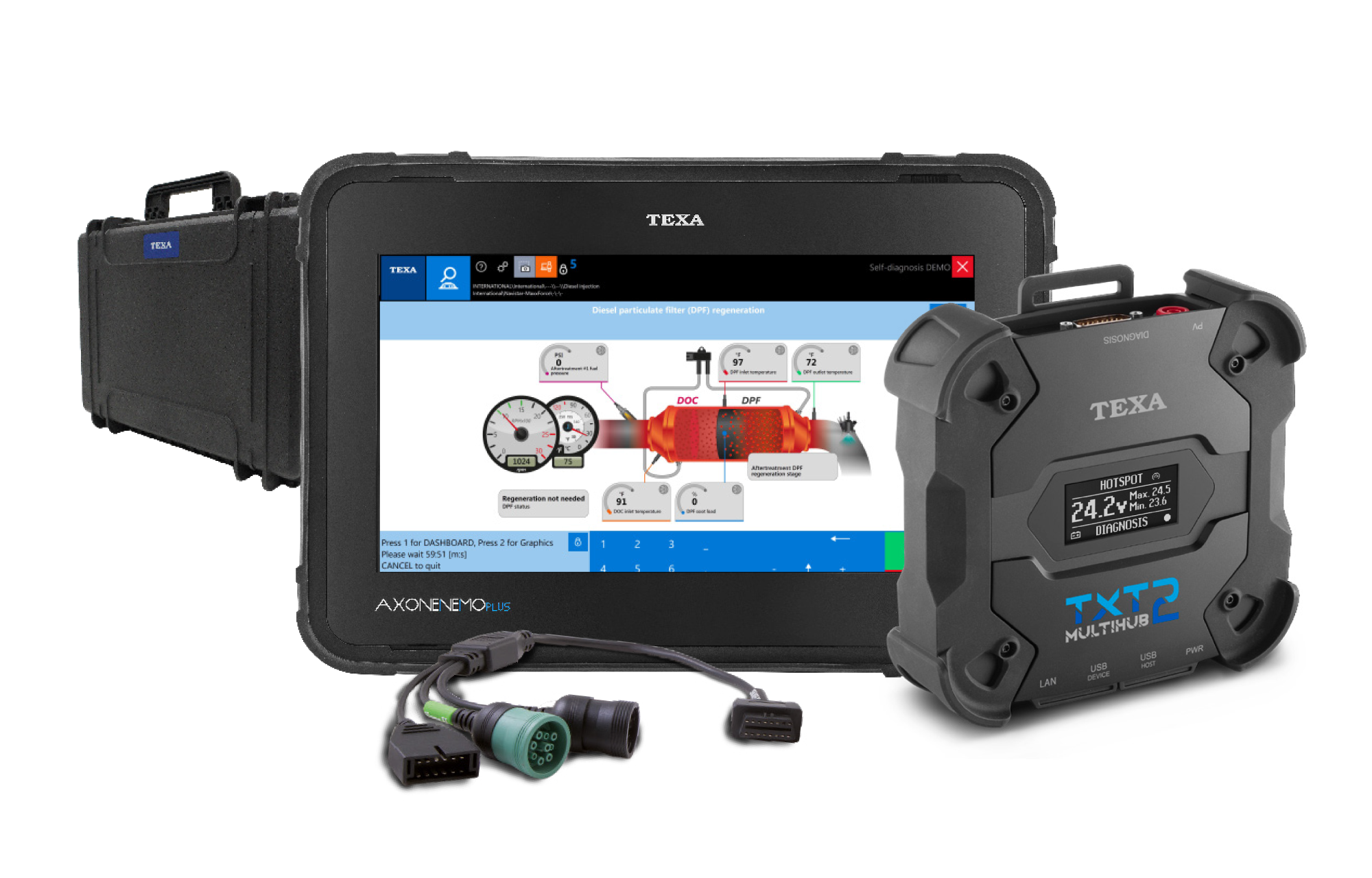 TEXA AXONE NEMO Plus Truck w/ TXT Multihub 2