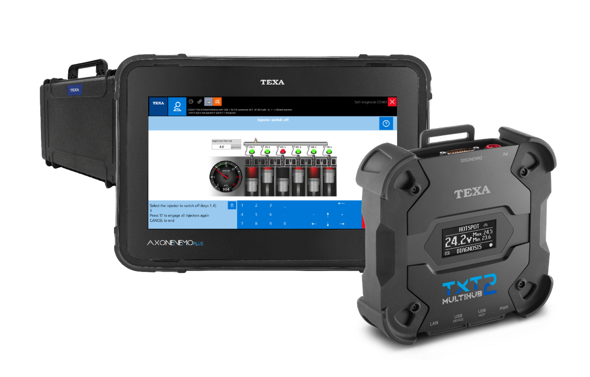 TEXA AXONE NEMO Plus OHW w/ TXT Multihub 2