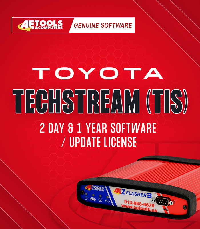 Toyota GTS+ Techstream Software Subscription (TIS) – AE Solutions