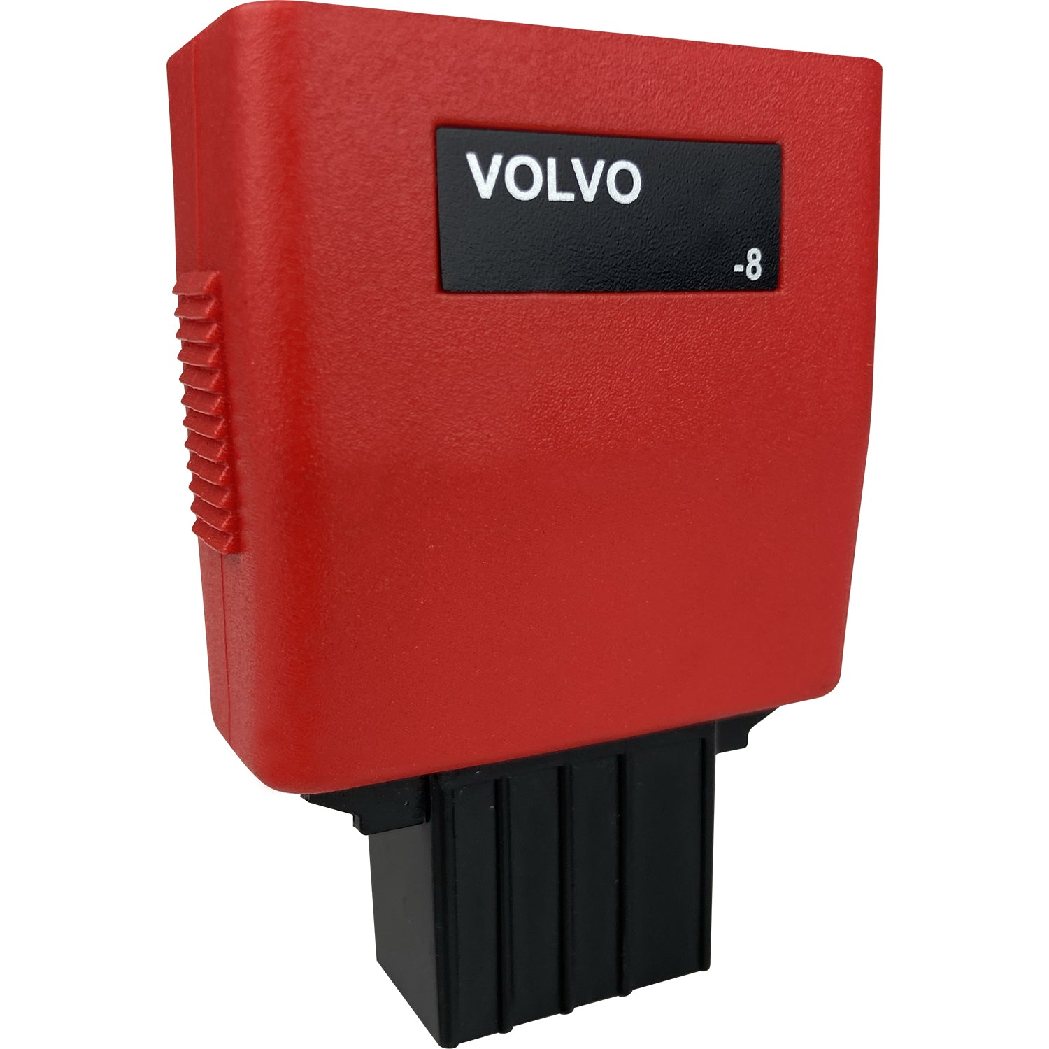 Autel Volvo 8-pin adapter in diagnostic action