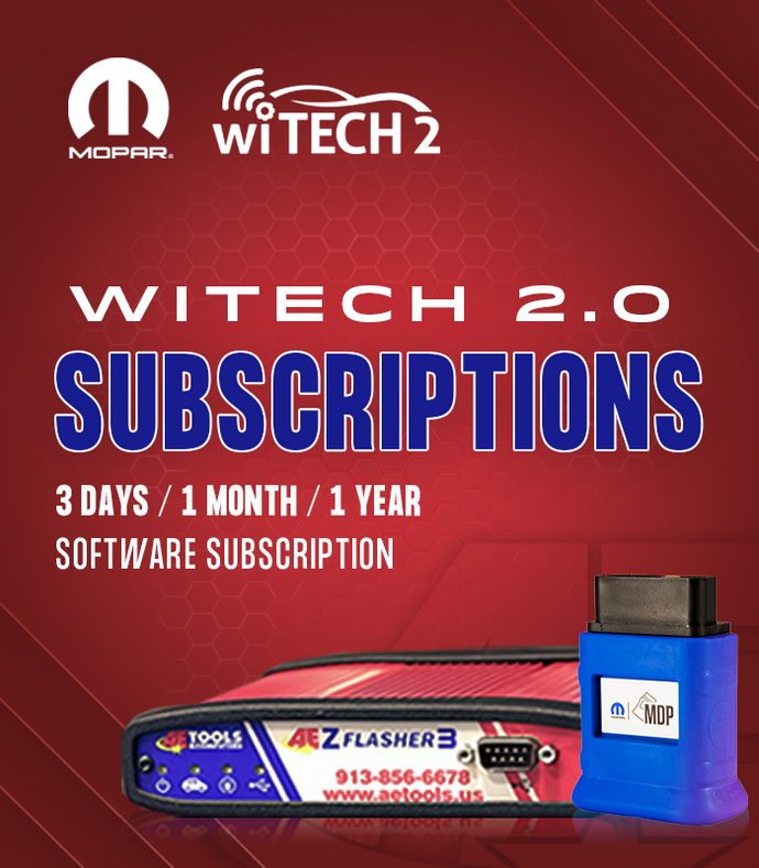 WITECH 2.0 Subscriptions – AE Solutions
