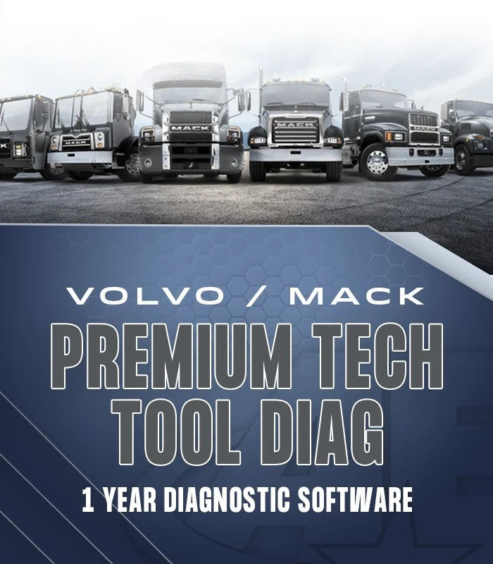 PTT Diagnostic Software Mack/Volvo Vehicles 1 Year